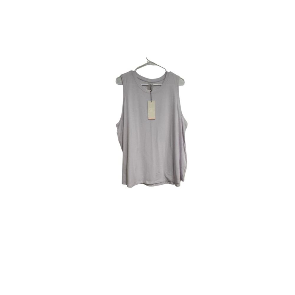CALIA by Carrie Underwood Light Lavender Sleeveless Scoop Tank